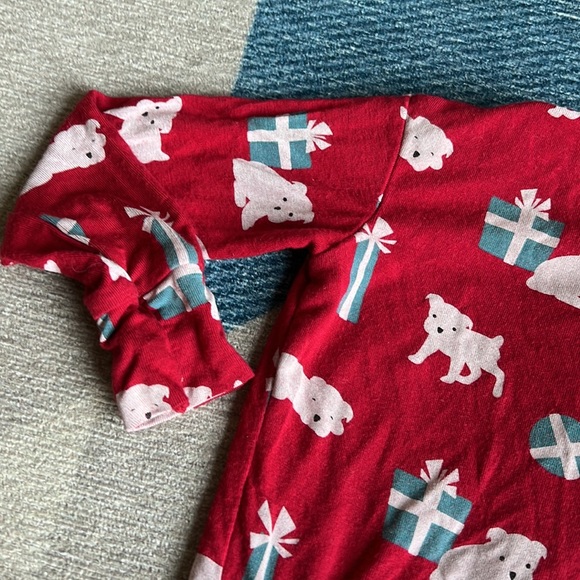 Kickee Pants 9-12 months Christmas Zip Up One Piece Puppies - Picture 14 of 16
